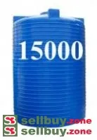 Емкость вертикальная круглая 15000 литров(с двойной стенкой)